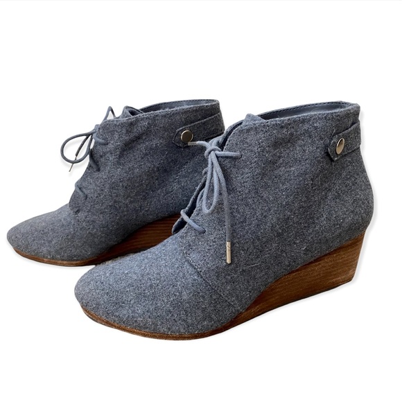 [Dr. Scholls] Lace-Up Wedge Booties - Picture 3 of 8